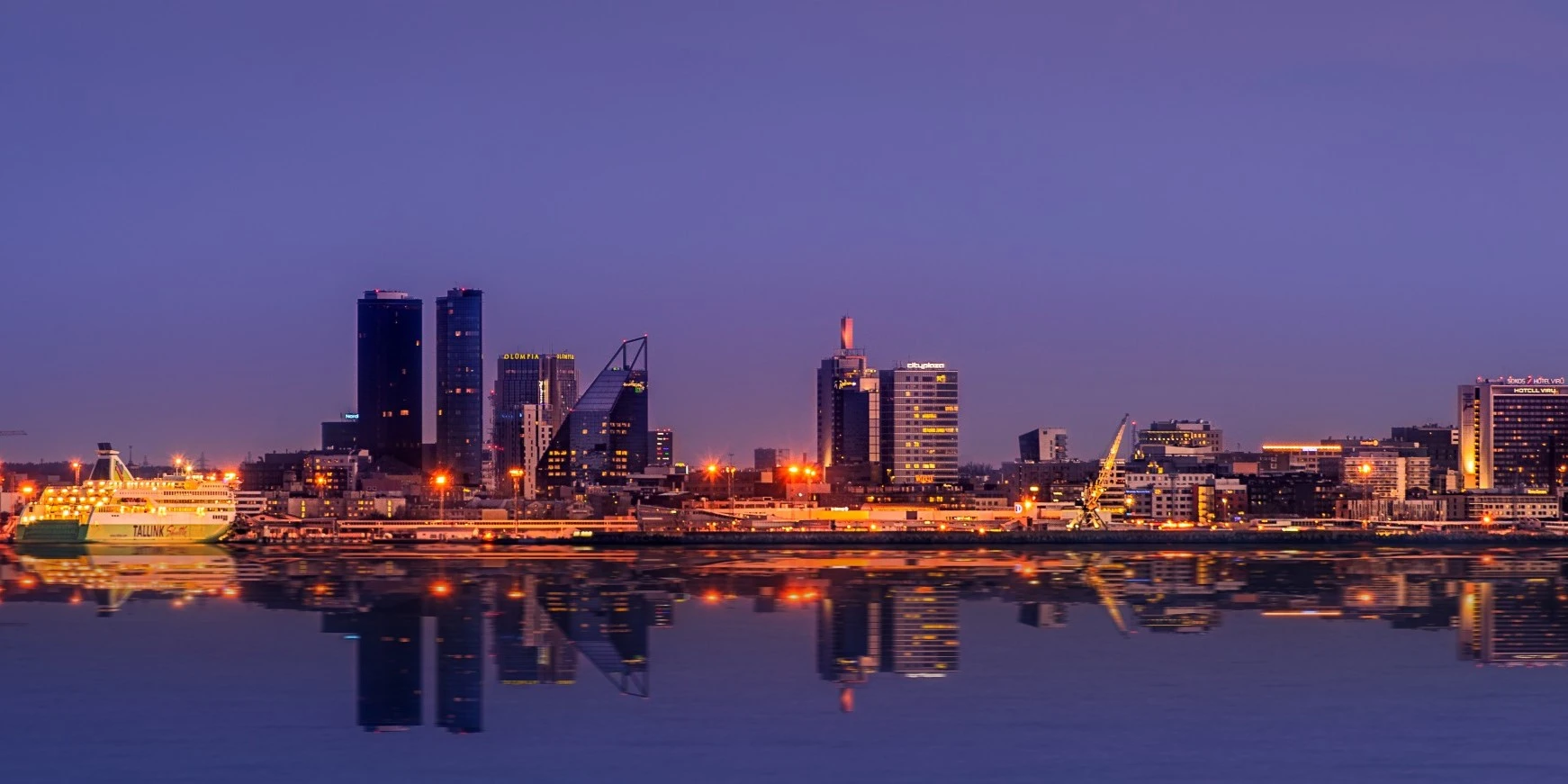 Tallinn Night View